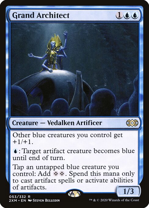 Grand Architect - Double Masters Magic card