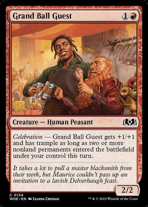 Grand Ball Guest - Wilds of Eldraine Magic card