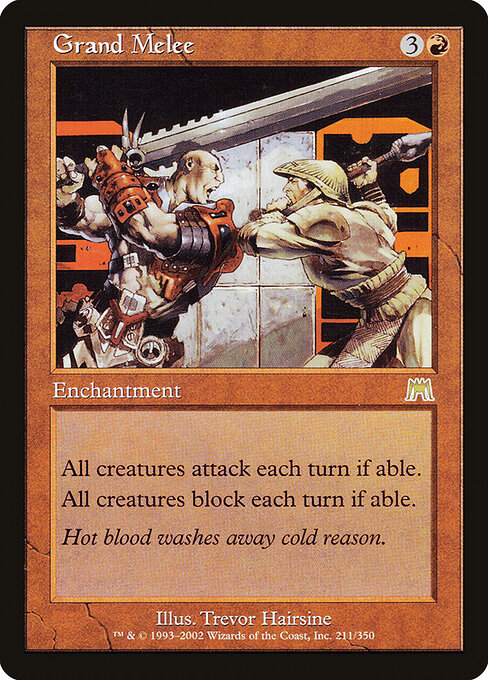 Grand Melee - Onslaught Magic card
