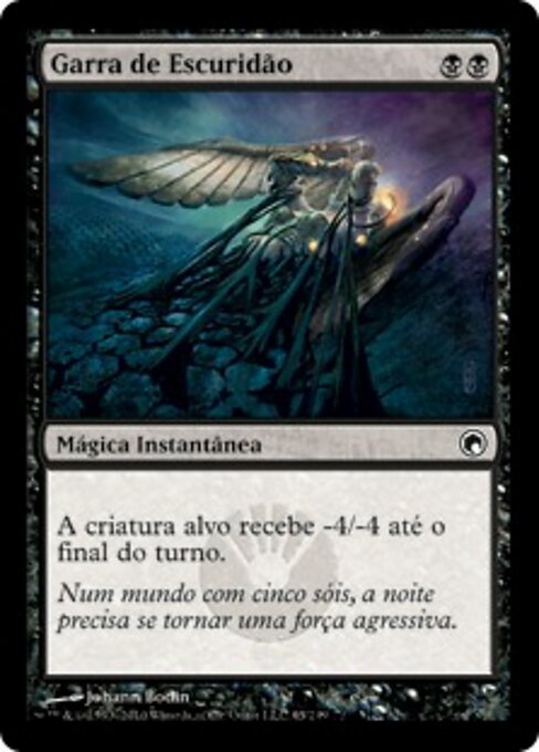 Zugriff der Dunkelheit (Grasp of Darkness) - Scars of Mirrodin (#65) - Illustrated by Johann Bodin - Magic: The Gathering Card