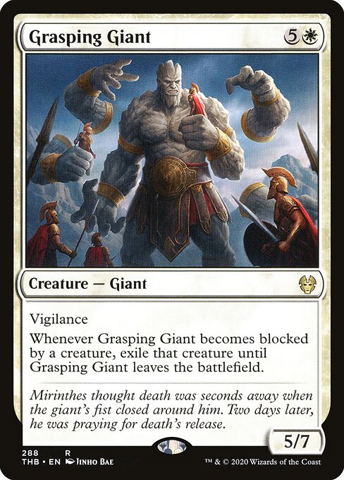 Grasping Giant - Theros Beyond Death Magic card