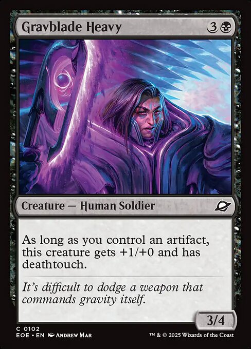 Gravblade Heavy - Edge of Eternities Magic card