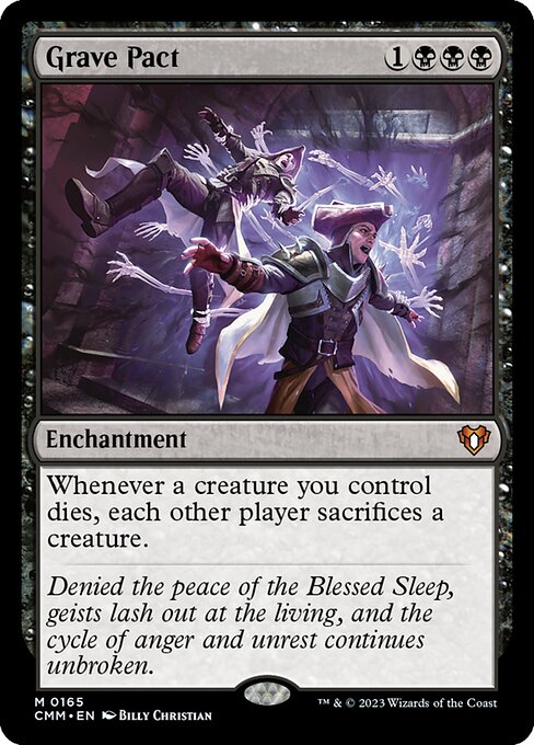 Grave Pact - Commander Masters Magic card