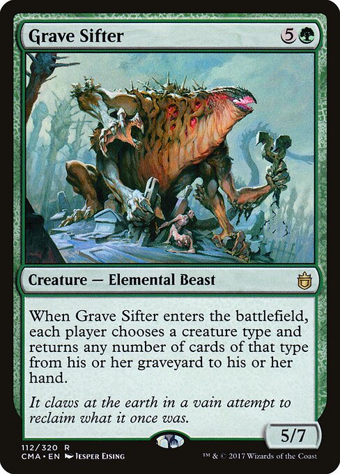Grave Sifter - Commander Anthology Magic card