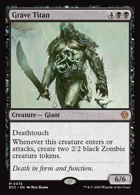 Grave Titan - Lorwyn Eclipsed Commander Magic card
