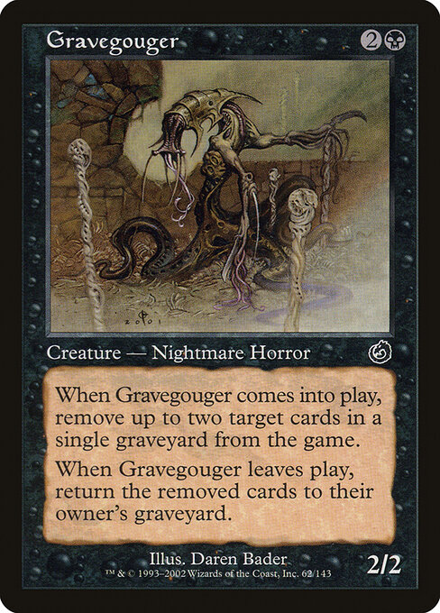 Gravegouger - Torment Magic card