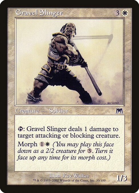 Gravel Slinger - Onslaught Magic card