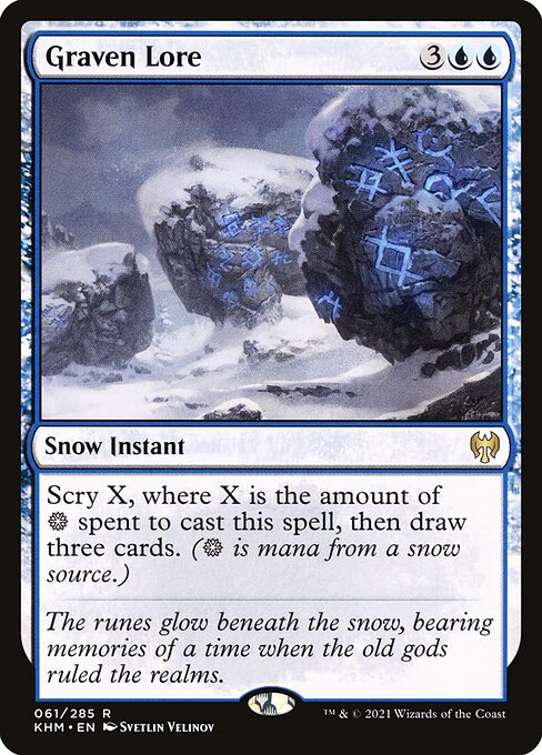 Graven Lore - Kaldheim Magic card
