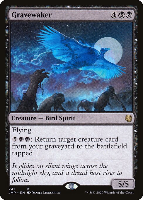 Gravewaker - Jumpstart (#241) - Illustrated by Daniel Ljunggren - Magic: The Gathering Card