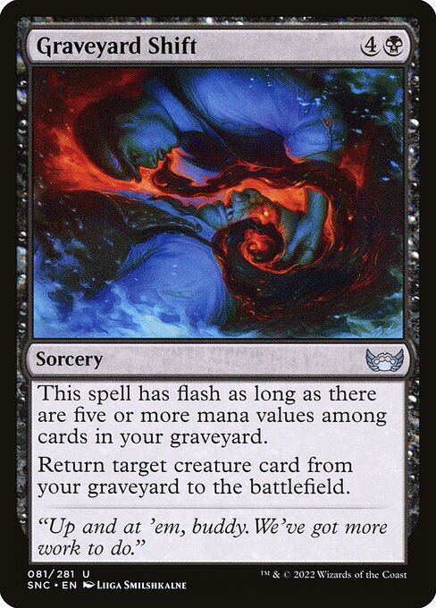 Graveyard Shift - Streets of New Capenna Magic card