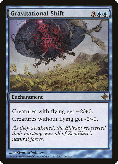 Gravitational Shift - Rise of the Eldrazi Magic card
