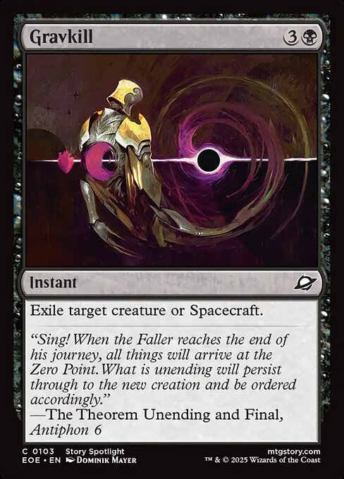 Gravkill - Edge of Eternities Magic card
