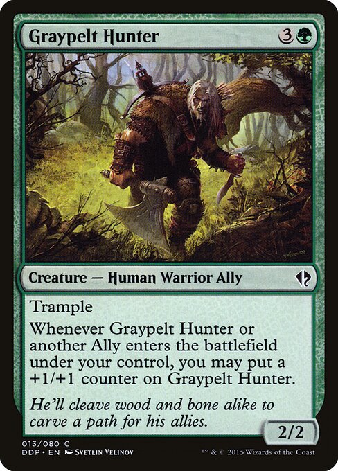 Graypelt Hunter - Duel Decks: Zendikar vs. Eldrazi Magic card