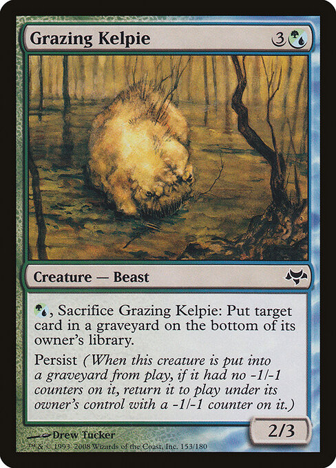 Grazing Kelpie - Eventide Magic card