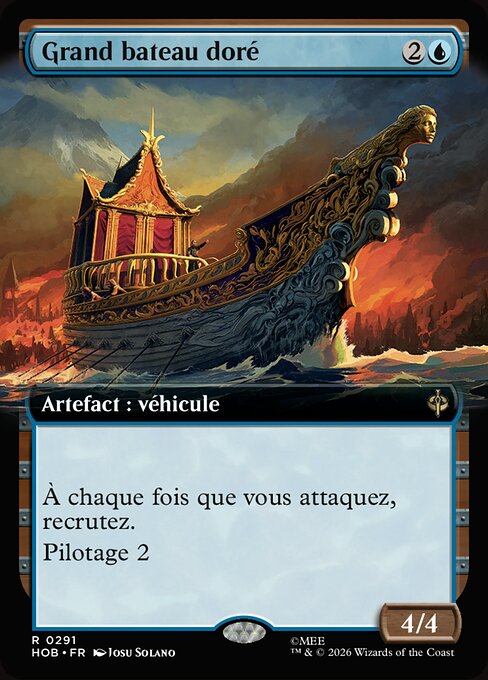 Great Gilded Boat