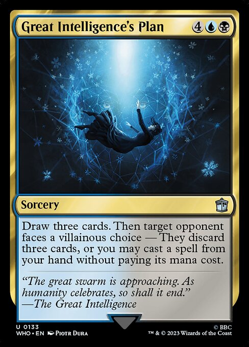 Great Intelligence's Plan - Doctor Who Magic card