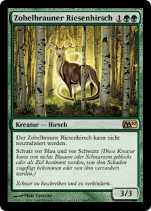 Great Sable Stag