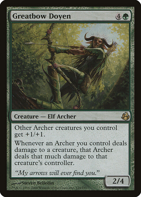 Greatbow Doyen - Morningtide Magic card