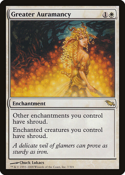 Greater Auramancy - Shadowmoor Magic card