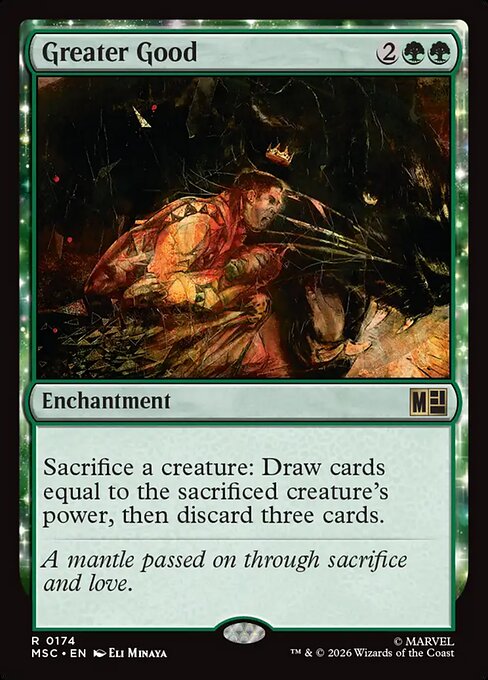 Greater Good - Marvel Super Heroes Commander Magic card