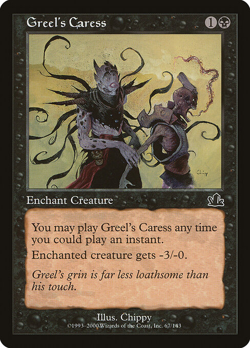Greel's Caress - Prophecy Magic card