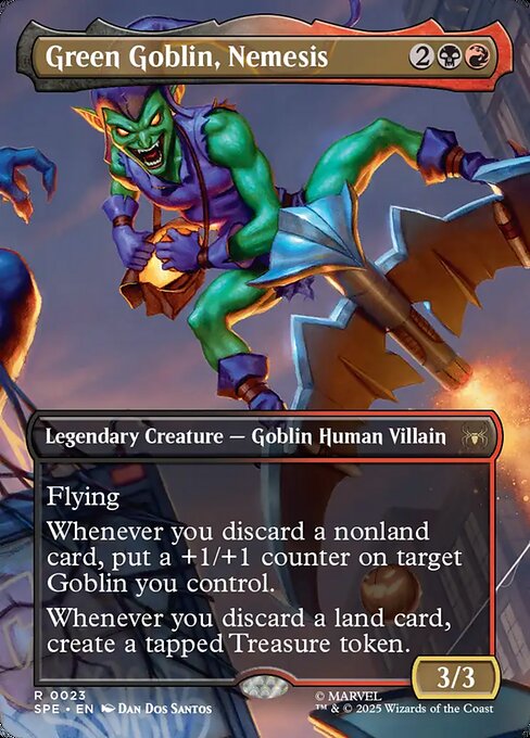 Green Goblin, Nemesis - Marvel's Spider-Man Eternal Magic card