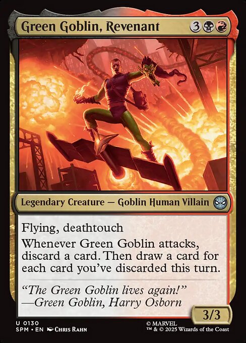 Green Goblin, Revenant - Marvel's Spider-Man Magic card