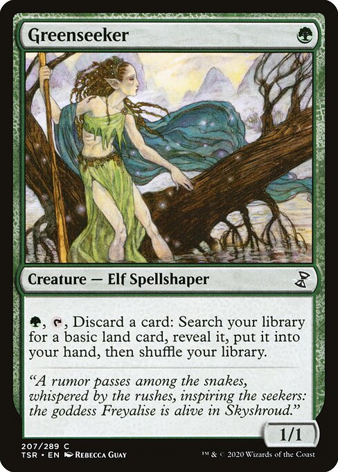 Greenseeker - Time Spiral Remastered Magic card