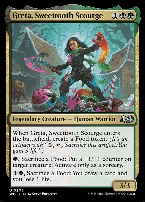 Greta, Sweettooth Scourge - Wilds of Eldraine Magic card