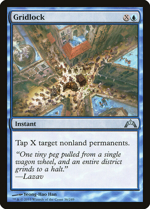 Gridlock - Gatecrash Magic card