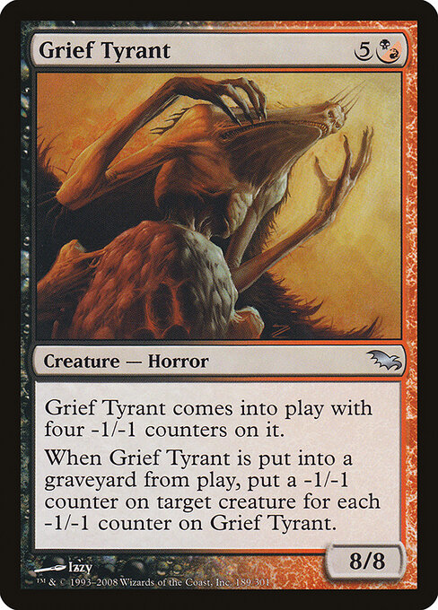 Grief Tyrant - Shadowmoor Magic card