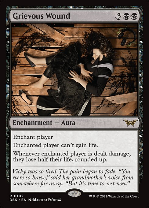 Grievous Wound - Duskmourn: House of Horror Magic card