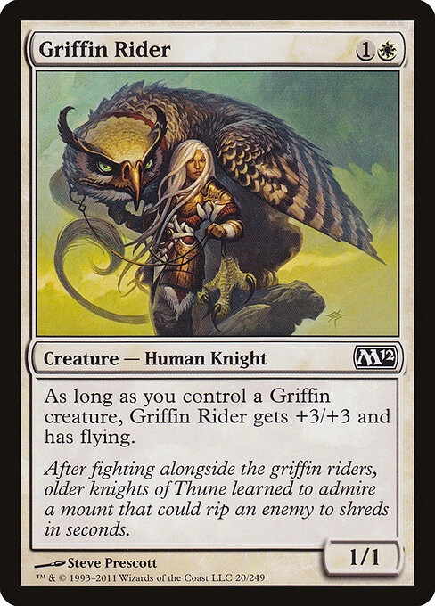 Griffin Rider - Magic 2012 Magic card