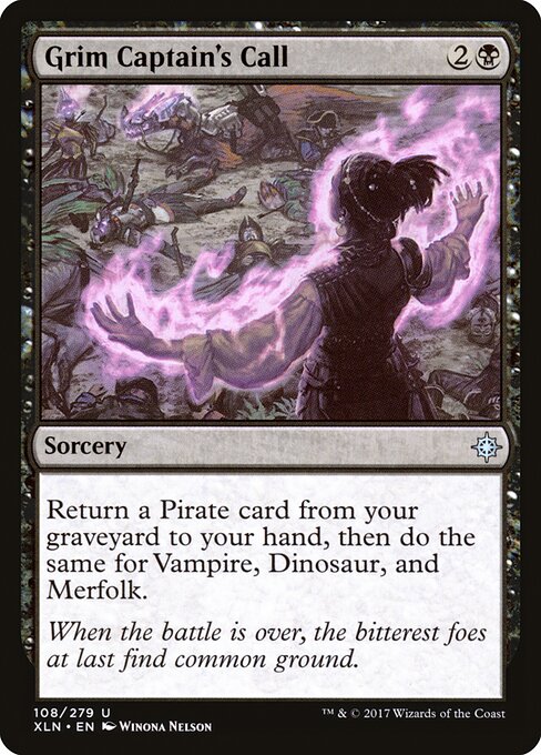 Grim Captain's Call - Ixalan Magic card