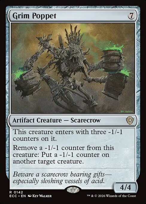 Grim Poppet - Lorwyn Eclipsed Commander Magic card