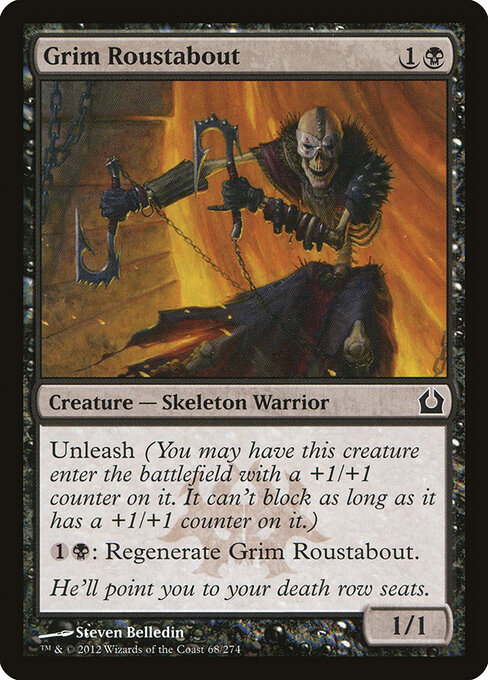 Grim Roustabout - Return to Ravnica Magic card