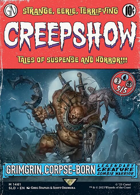 Grimgrin, Corpse-Born // Grimgrin, Corpse-Born art by Greg Staples & Scott Okumura