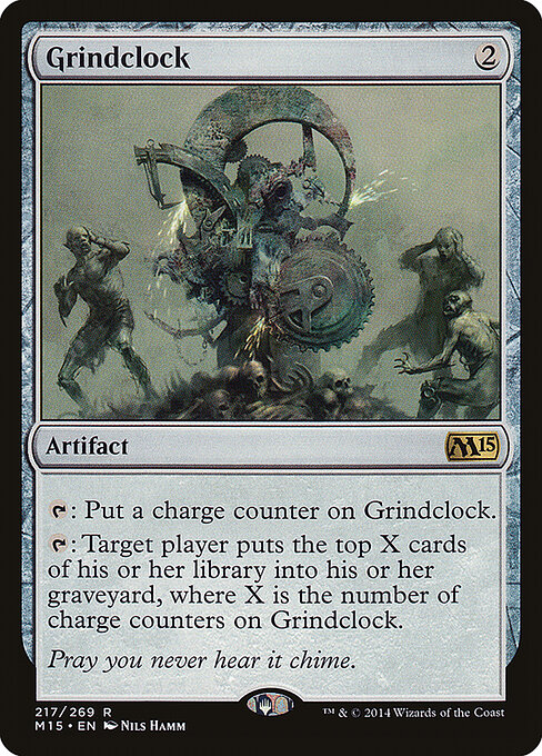 Grindclock - Magic 2015 Magic card