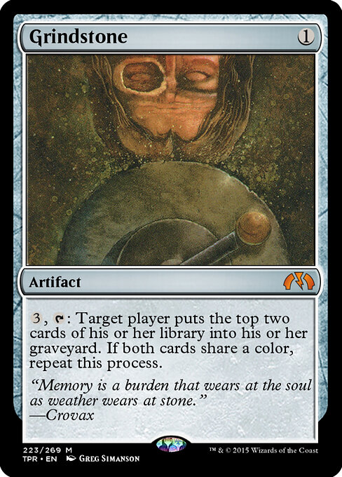 Grindstone - Tempest Remastered Magic card