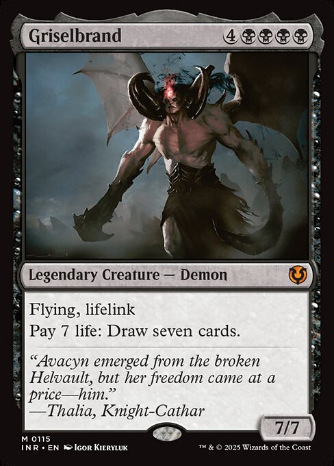 Griselbrand - Innistrad Remastered Magic card