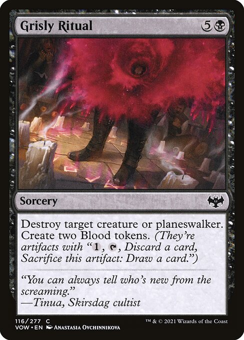 Grisly Ritual - Innistrad: Crimson Vow Magic card