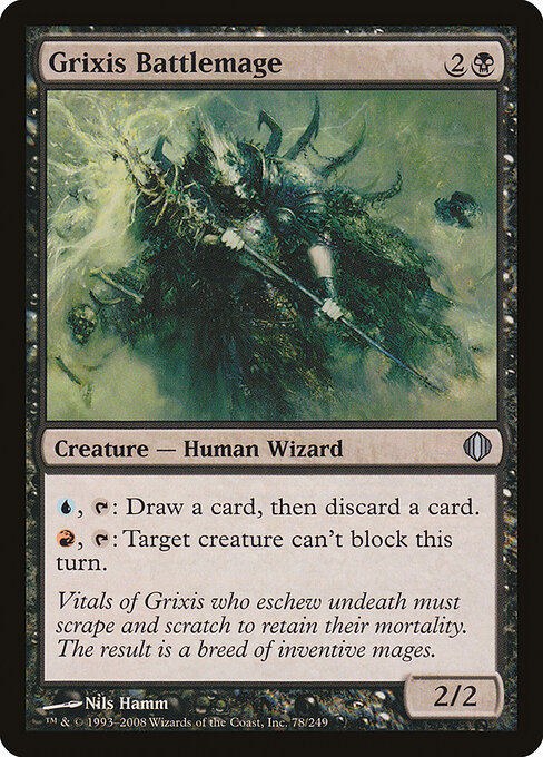Grixis Battlemage - Shards of Alara Magic card