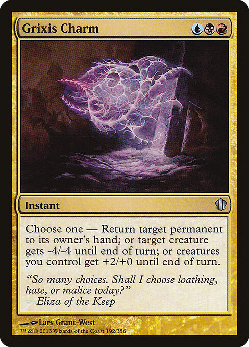 Grixis Charm - Commander 2013 Magic card