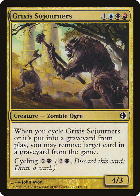 Grixis Sojourners - Alara Reborn Magic card