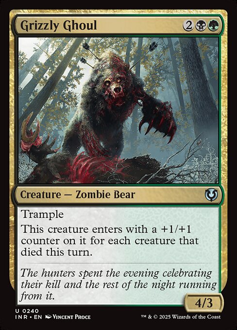 Grizzly Ghoul - Innistrad Remastered Magic card