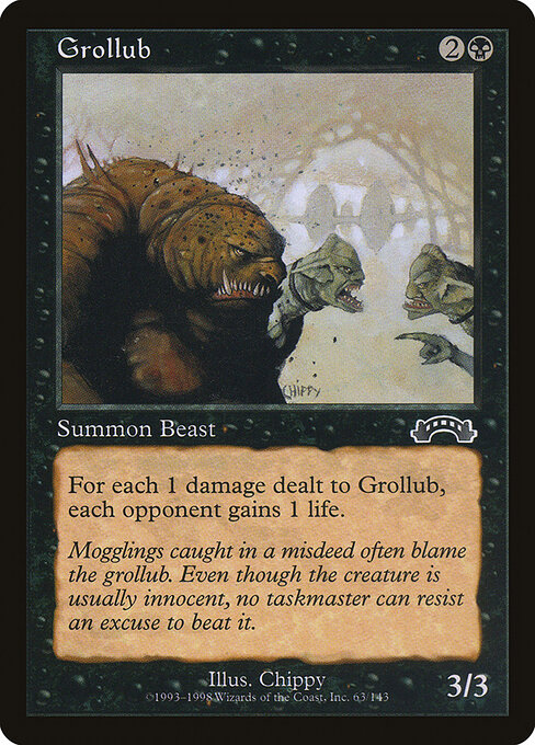 Grollub - Exodus Magic card