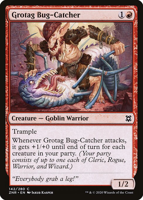 Grotag Bug-Catcher - Zendikar Rising Magic card