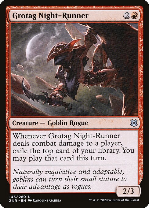 Grotag Night-Runner - Zendikar Rising Magic card