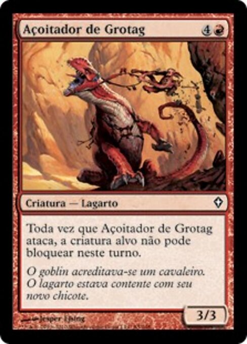Rudoyeur grotag (Grotag Thrasher) - Worldwake (#83) - Illustrated by Jesper Ejsing - Magic: The Gathering Card