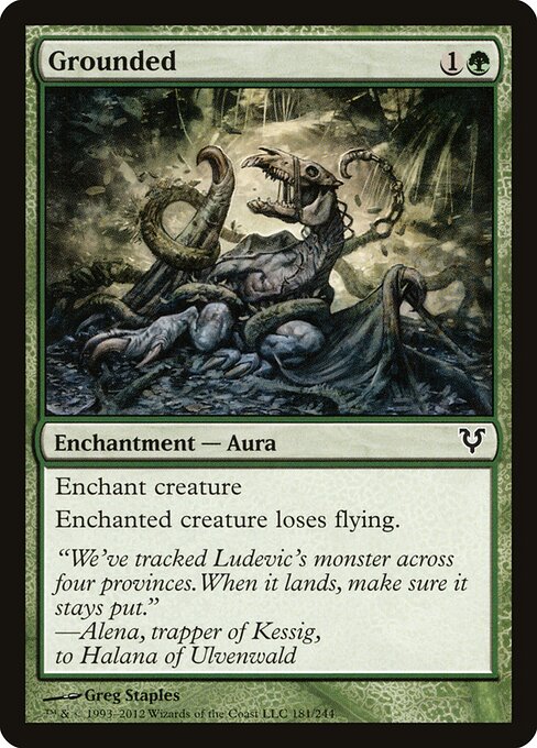 Grounded - Avacyn Restored Magic card